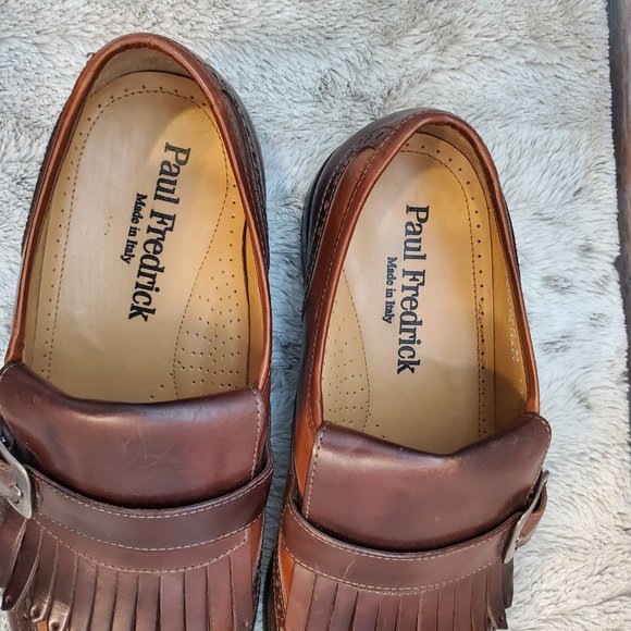 Paul Frederick Italian Mens Dress Loafer - Picture 4 of 7